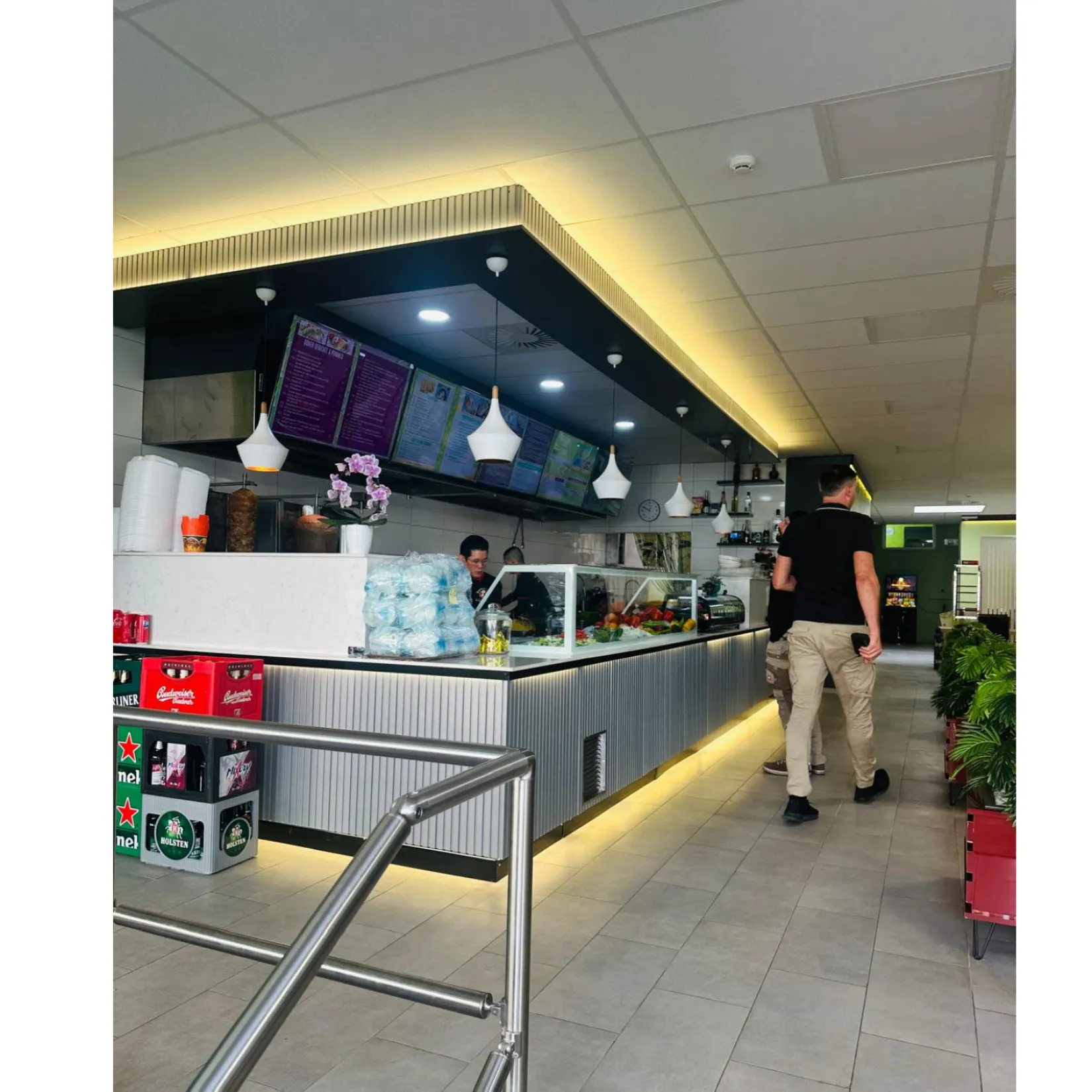 Lokanta Restoran Servis Tezgâhı