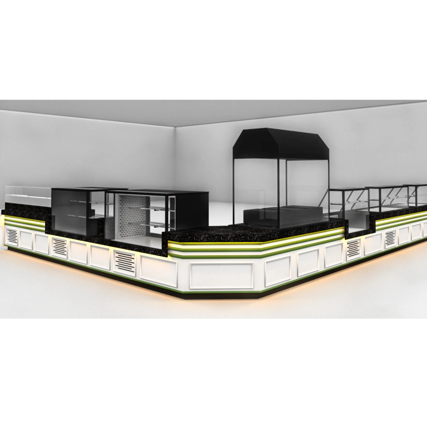 Modüler Teşhir ve Soğutma Ünitesi (Reyonu)